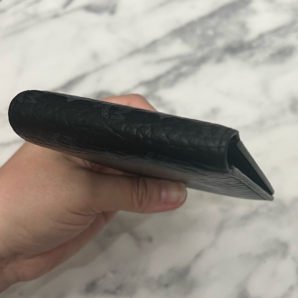 Vintage MCM | Men’s Visetos Bifold Wallet Black - Picture 6 of 10